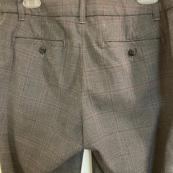 LIZ CLAIBORNE AUDRA SIZE 12 MENSWEAR STYLE GREY SLACKS - Picture 7 of 10